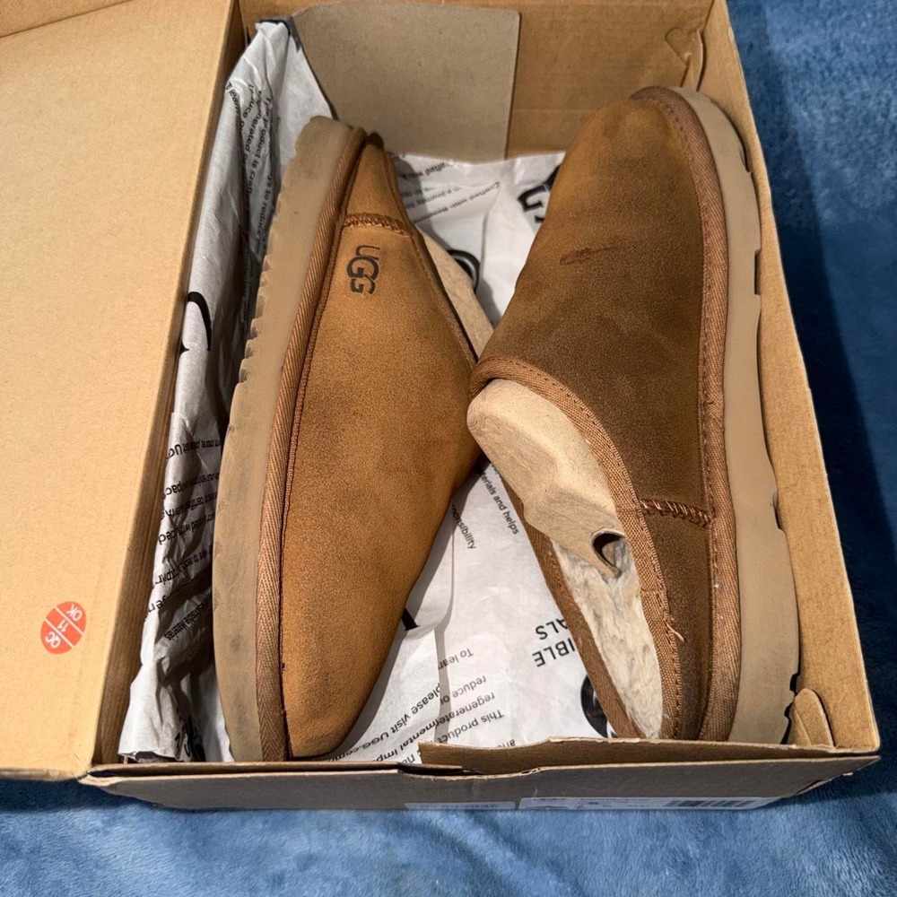 UGG Tasman‎ Slippers in Chestnut Brown women size 6